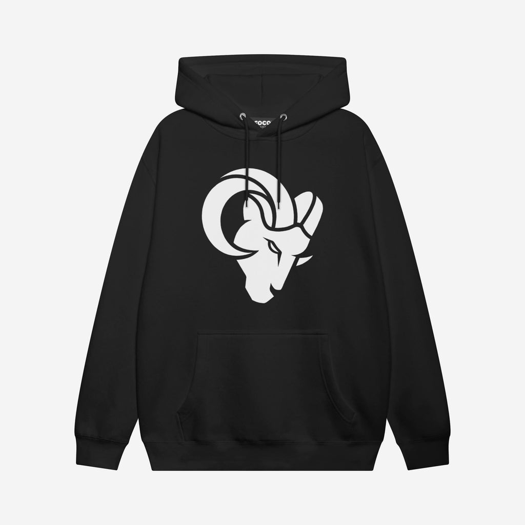 Los Angeles Rams White Logo Hoodie FOCO S - FOCO.com