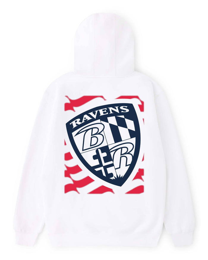 Baltimore Ravens American Heritage Hoodie FOCO S - FOCO.com
