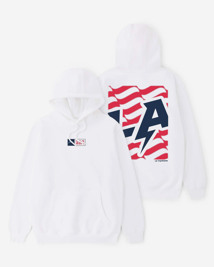 Los Angeles Chargers American Heritage Hoodie FOCO S - FOCO.com