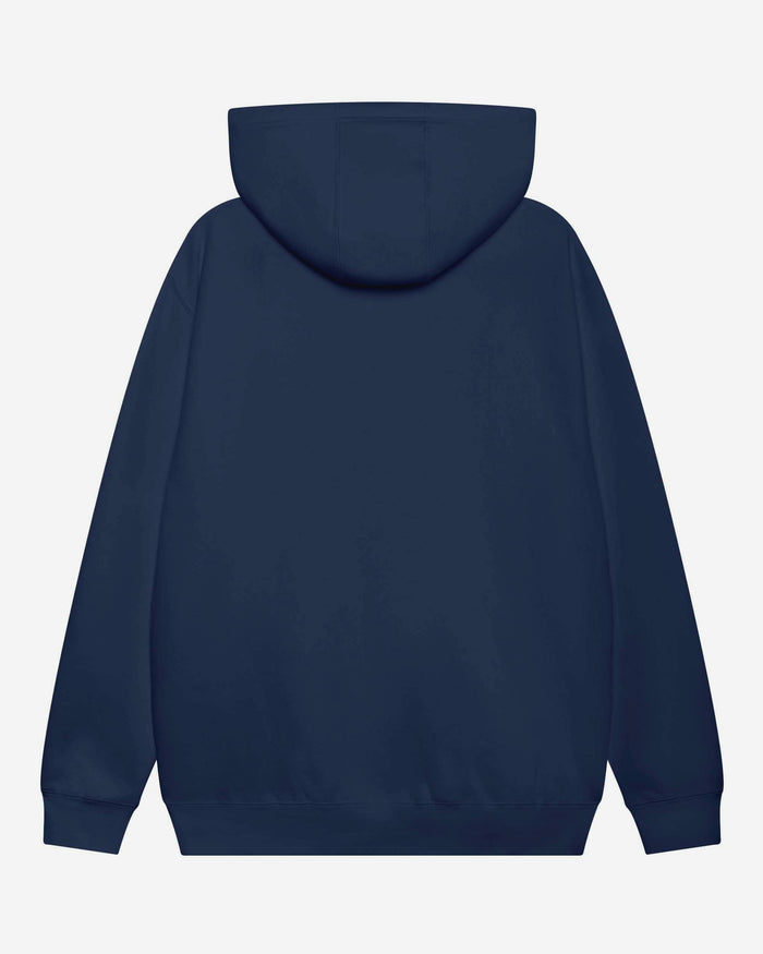 Denver Broncos Arched Wordmark Hoodie FOCO Athletic Heather S - FOCO.com