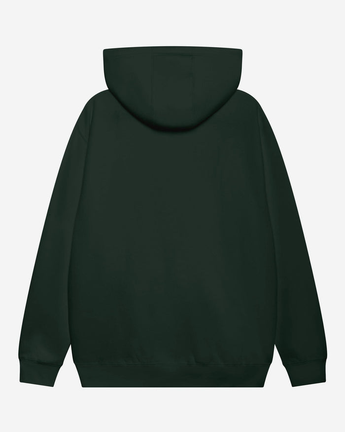 Green Bay Packers Arched Wordmark Hoodie FOCO Sports Green S - FOCO.com