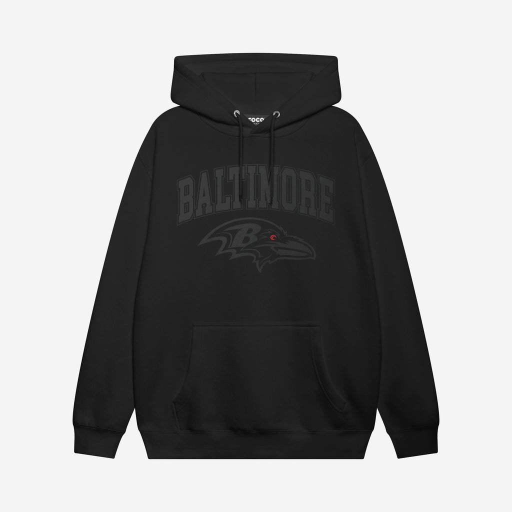 Baltimore Ravens Blackout Hoodie FOCO S - FOCO.com