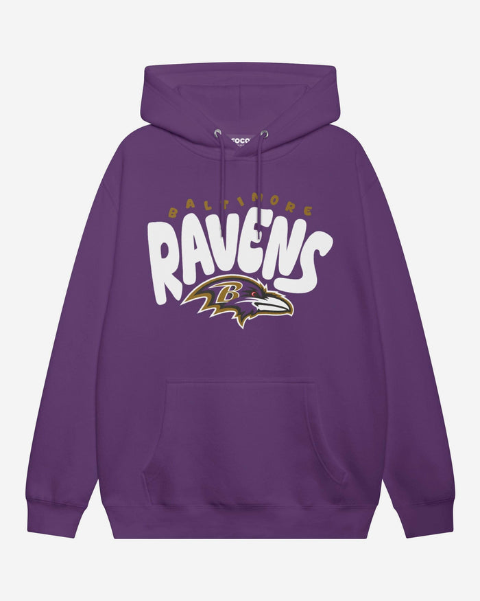 Baltimore Ravens Bubble Hoodie FOCO S - FOCO.com