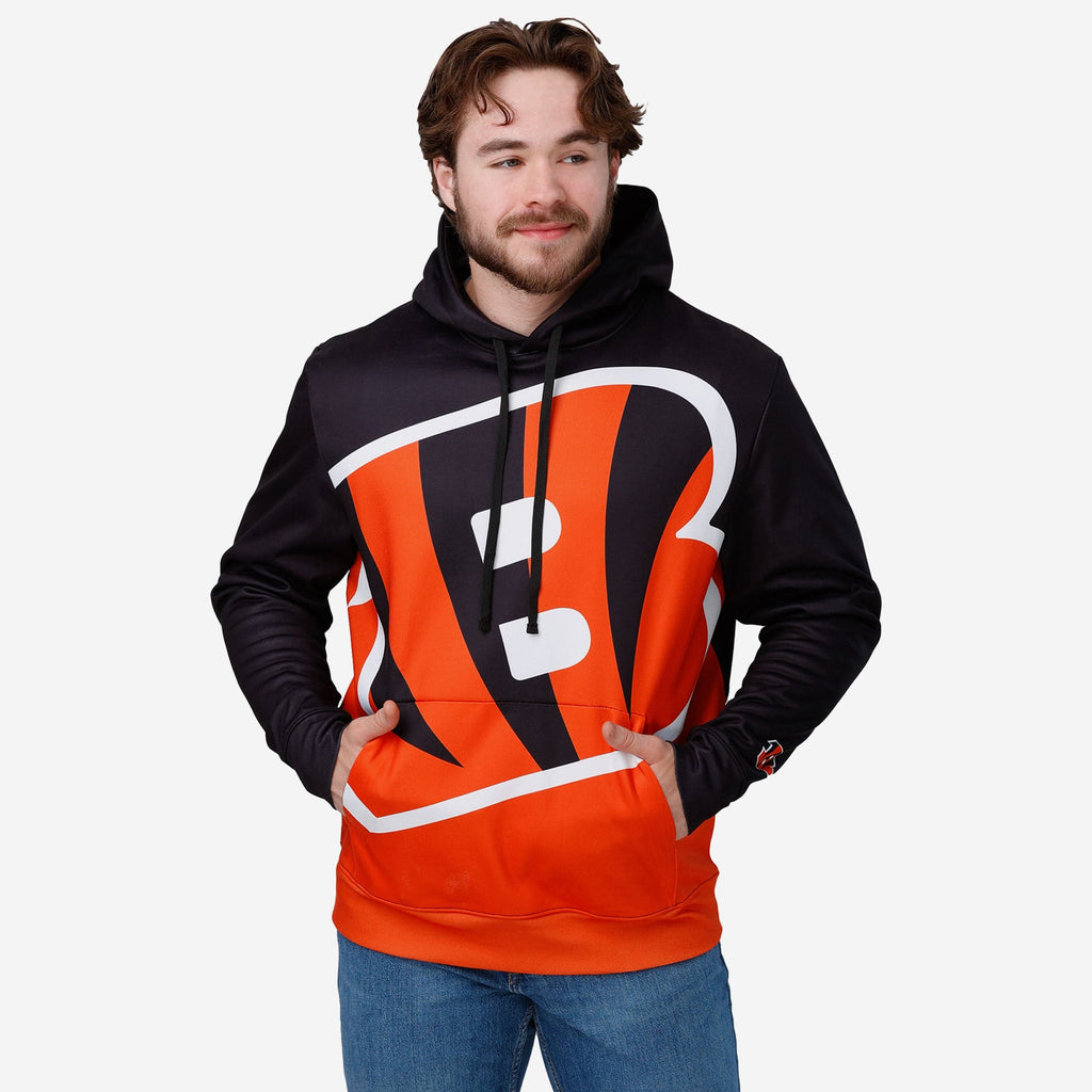 Cincinnati Bengals Bold Logo Hoodie FOCO S - FOCO.com