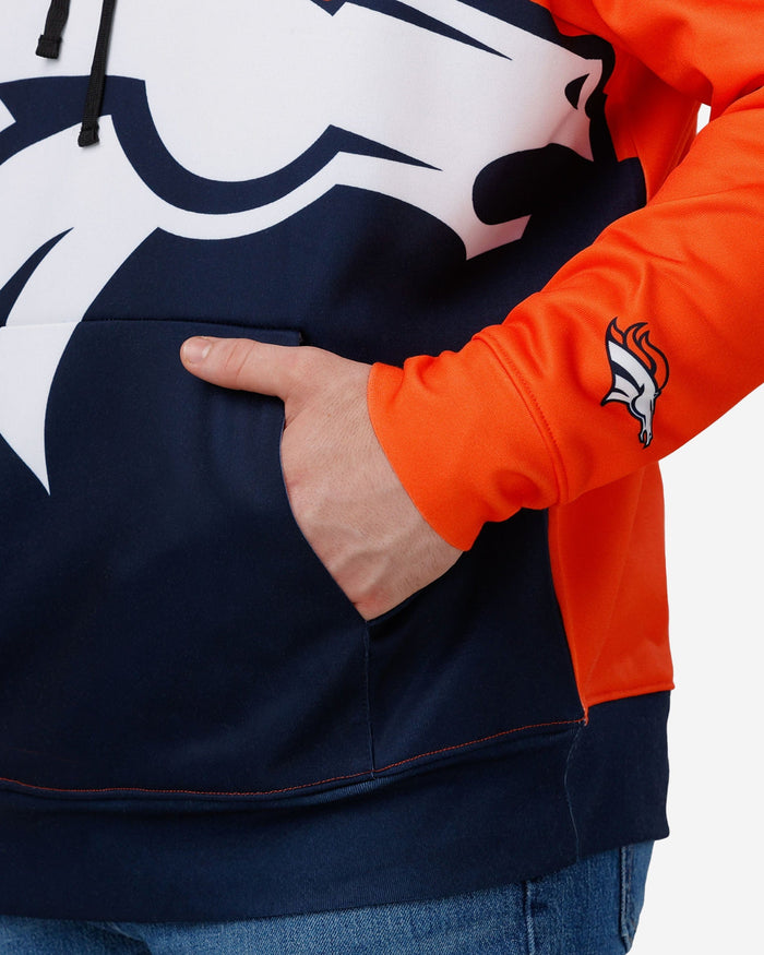 Denver Broncos Bold Logo Hoodie FOCO - FOCO.com