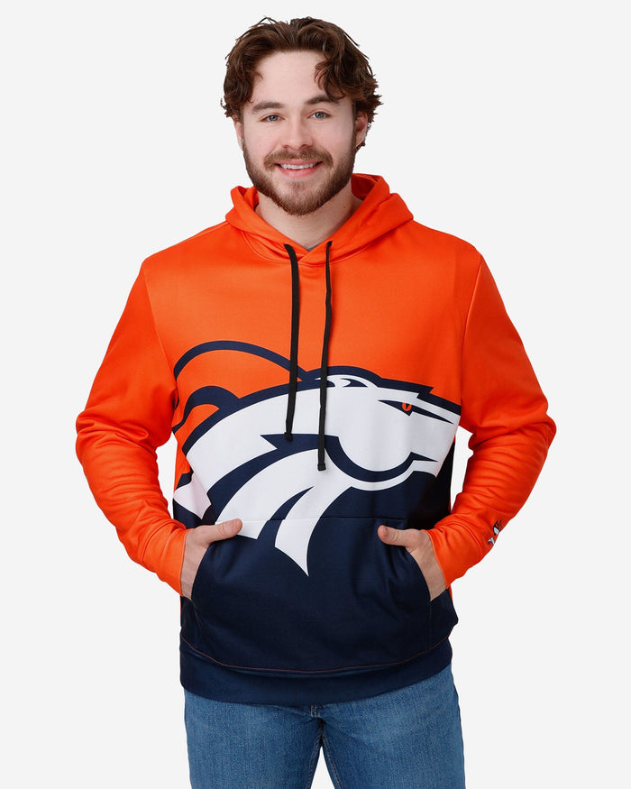 Denver Broncos Bold Logo Hoodie FOCO S - FOCO.com