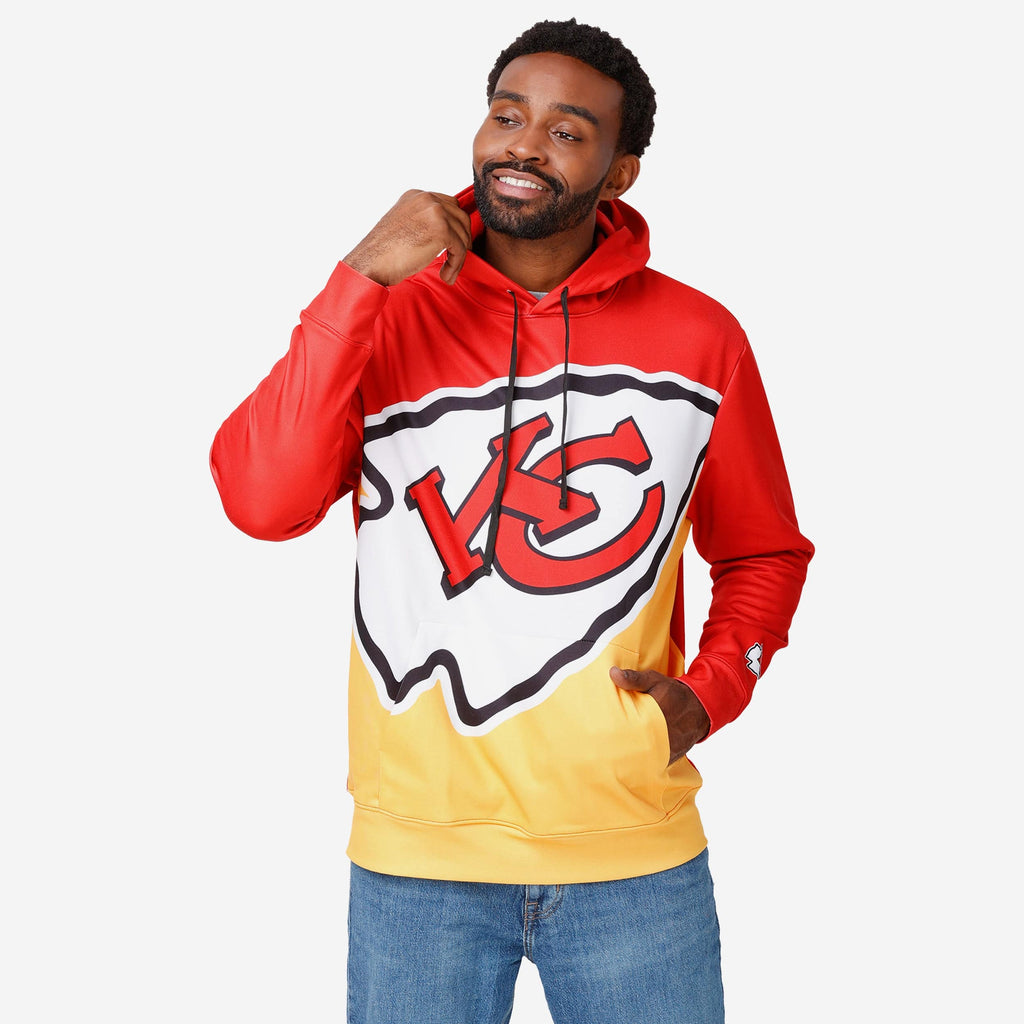 Kansas City Chiefs Bold Logo Hoodie FOCO S - FOCO.com