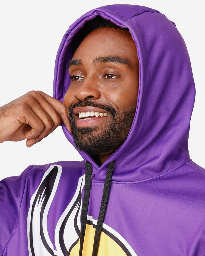 Minnesota Vikings Bold Logo Hoodie FOCO - FOCO.com