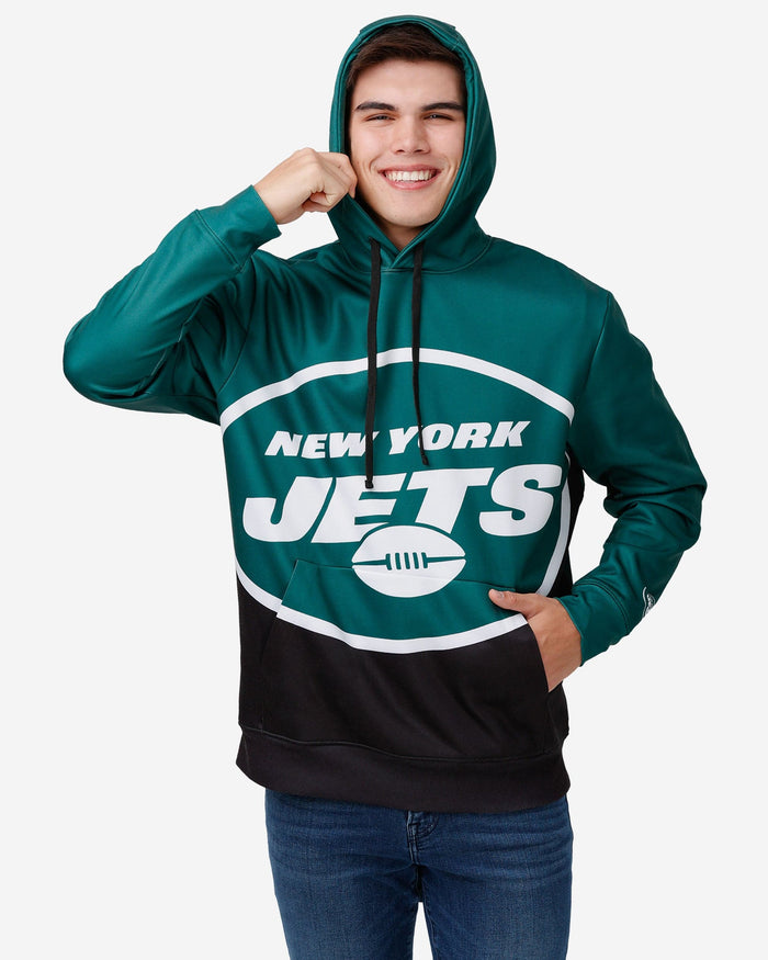 New York Jets Bold Logo Hoodie FOCO S - FOCO.com