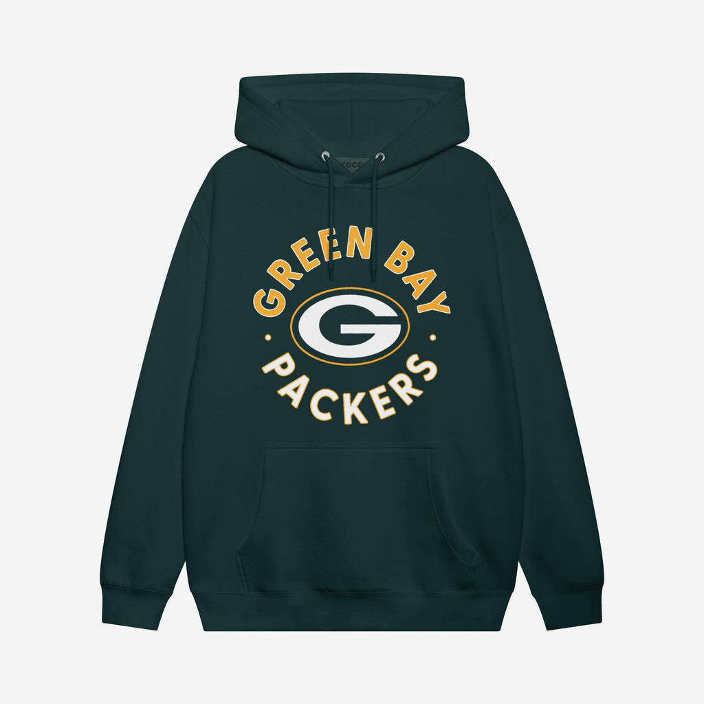Green Bay Packers Circle Hoodie FOCO S - FOCO.com