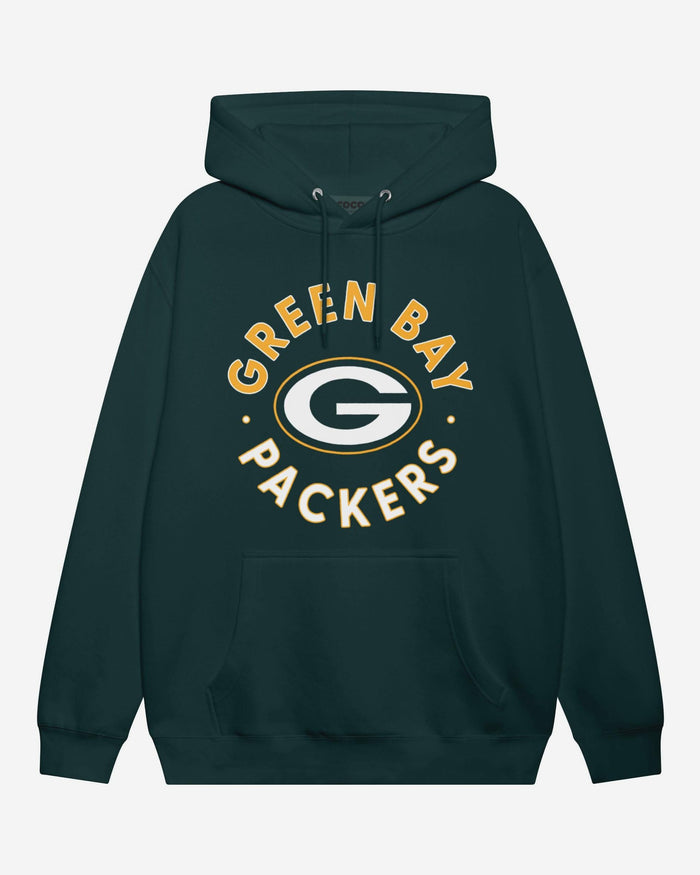 Green Bay Packers Circle Hoodie FOCO S - FOCO.com