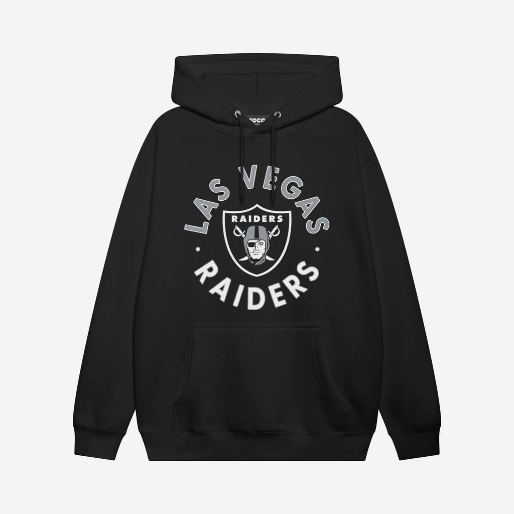 Las Vegas Raiders Circle Hoodie FOCO S - FOCO.com