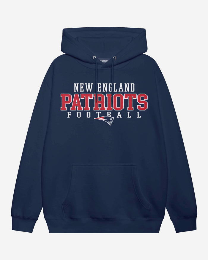 New England Patriots Football Wordmark Hoodie FOCO S - FOCO.com