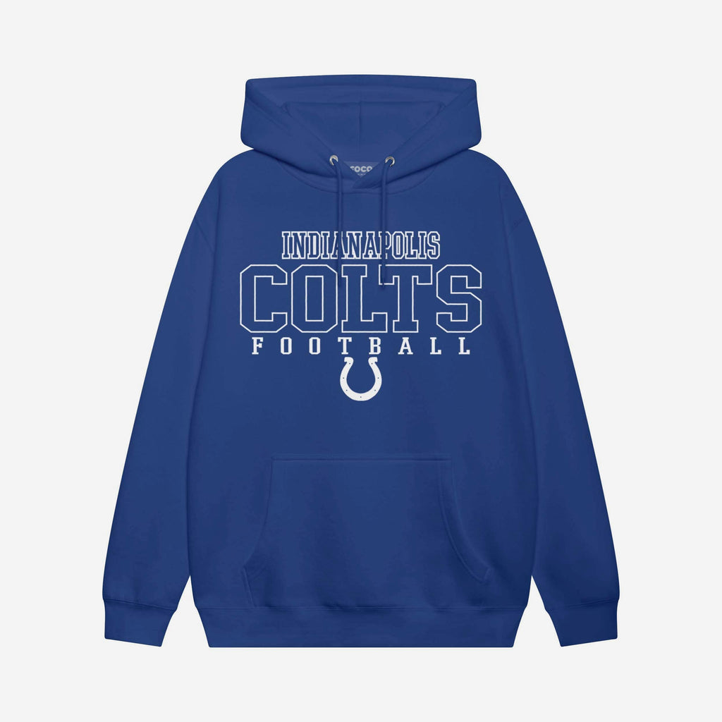 Indianapolis Colts Football Wordmark Hoodie FOCO S - FOCO.com