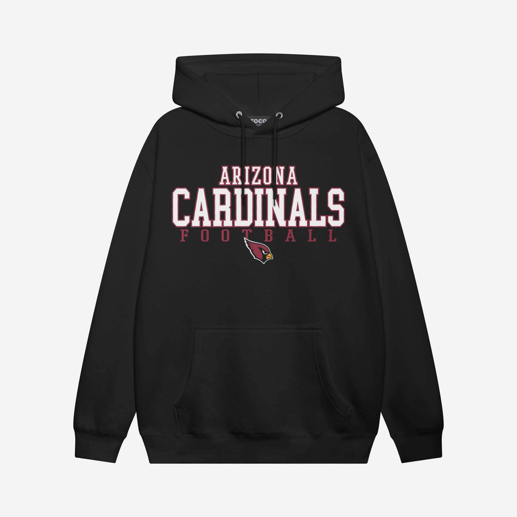 Arizona Cardinals Football Wordmark Hoodie FOCO S - FOCO.com