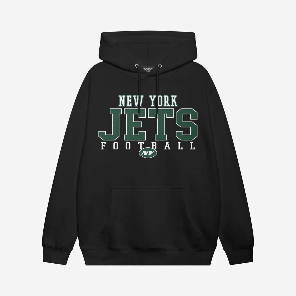 New York Jets Football Wordmark Hoodie FOCO S - FOCO.com
