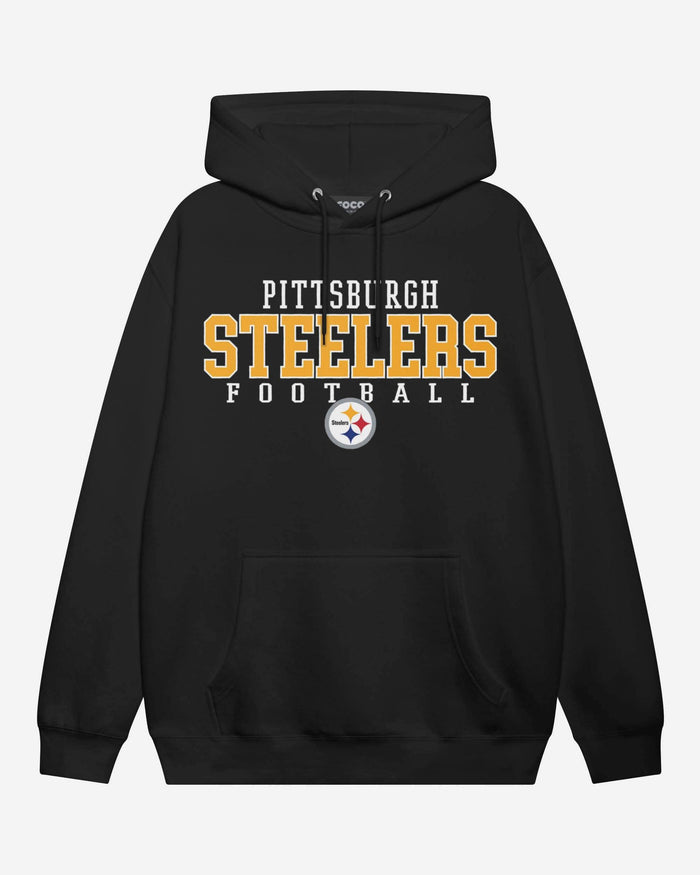 Pittsburgh Steelers Football Wordmark Hoodie FOCO S - FOCO.com