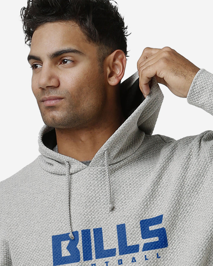 Buffalo Bills Gray Woven Hoodie FOCO - FOCO.com