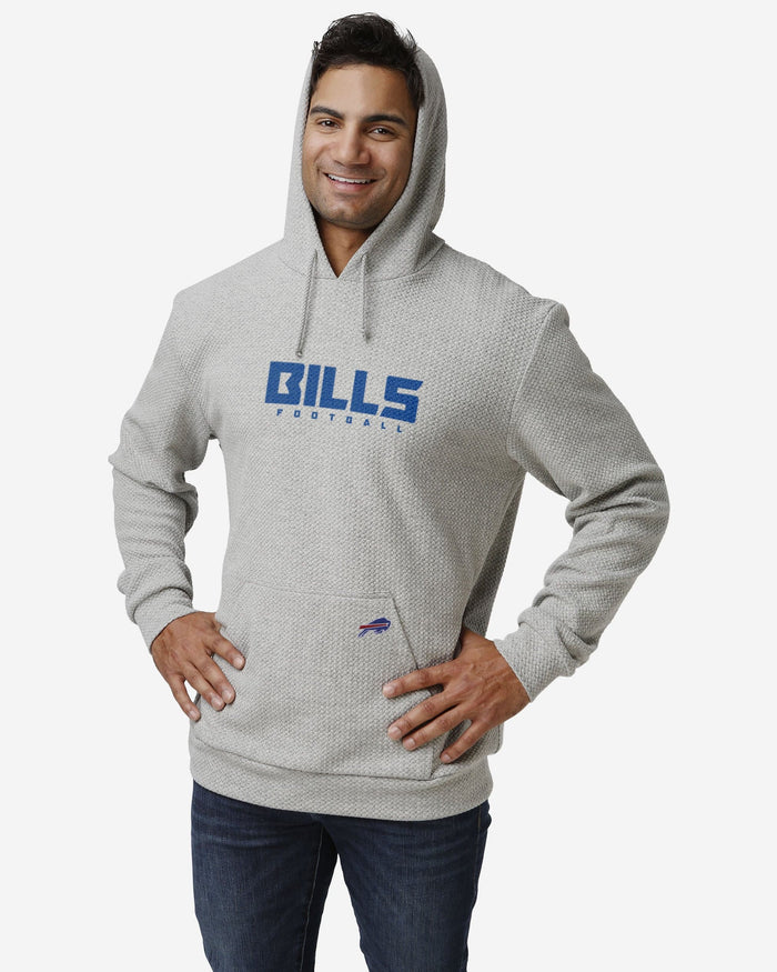 Buffalo Bills Gray Woven Hoodie FOCO S - FOCO.com