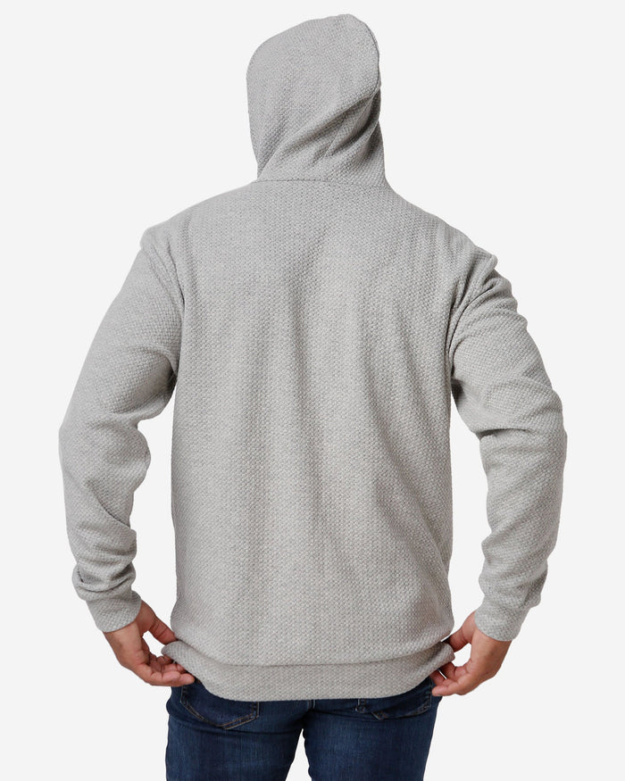 Minnesota Vikings Gray Woven Hoodie FOCO - FOCO.com