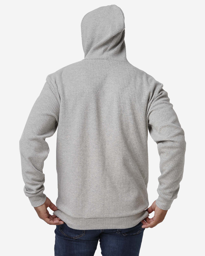 New York Jets Gray Woven Hoodie FOCO - FOCO.com