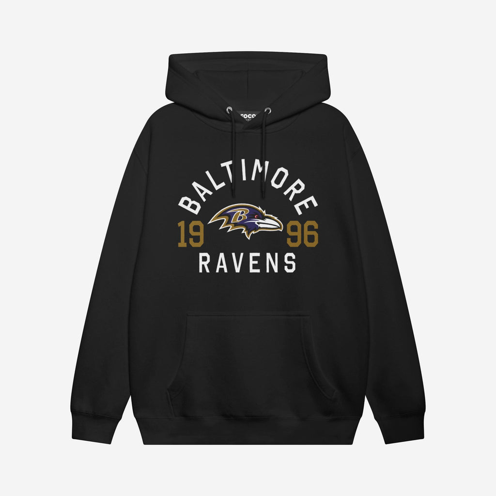 Baltimore Ravens Heritage Print Hoodie FOCO S - FOCO.com