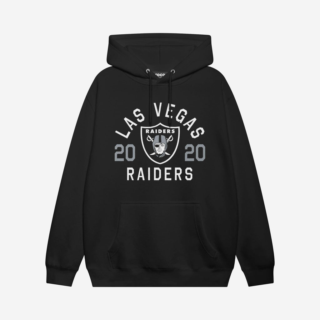 Las Vegas Raiders Heritage Print Hoodie FOCO S - FOCO.com