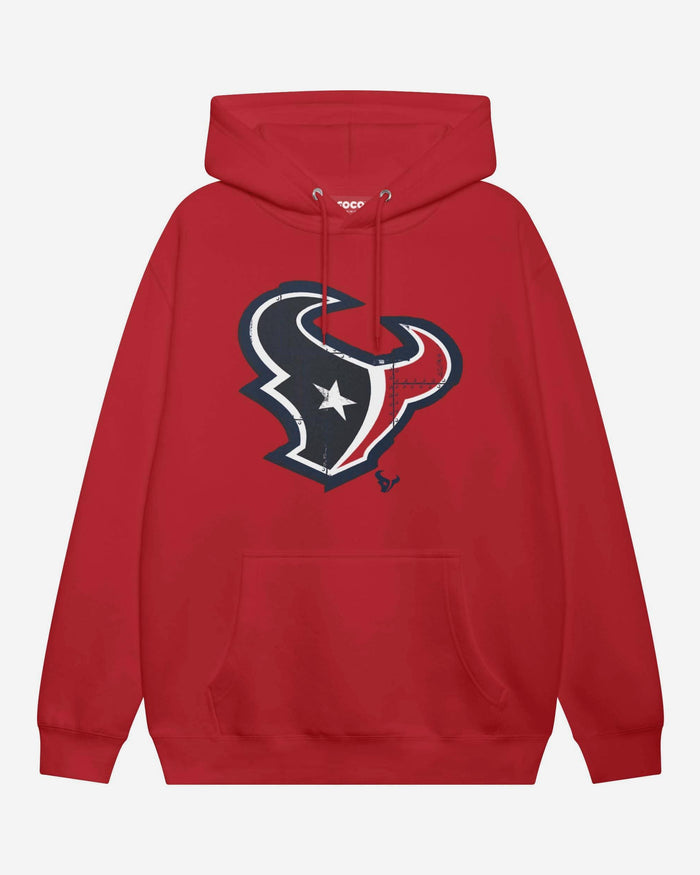 Houston Texans Rivet Logo Hoodie FOCO S - FOCO.com