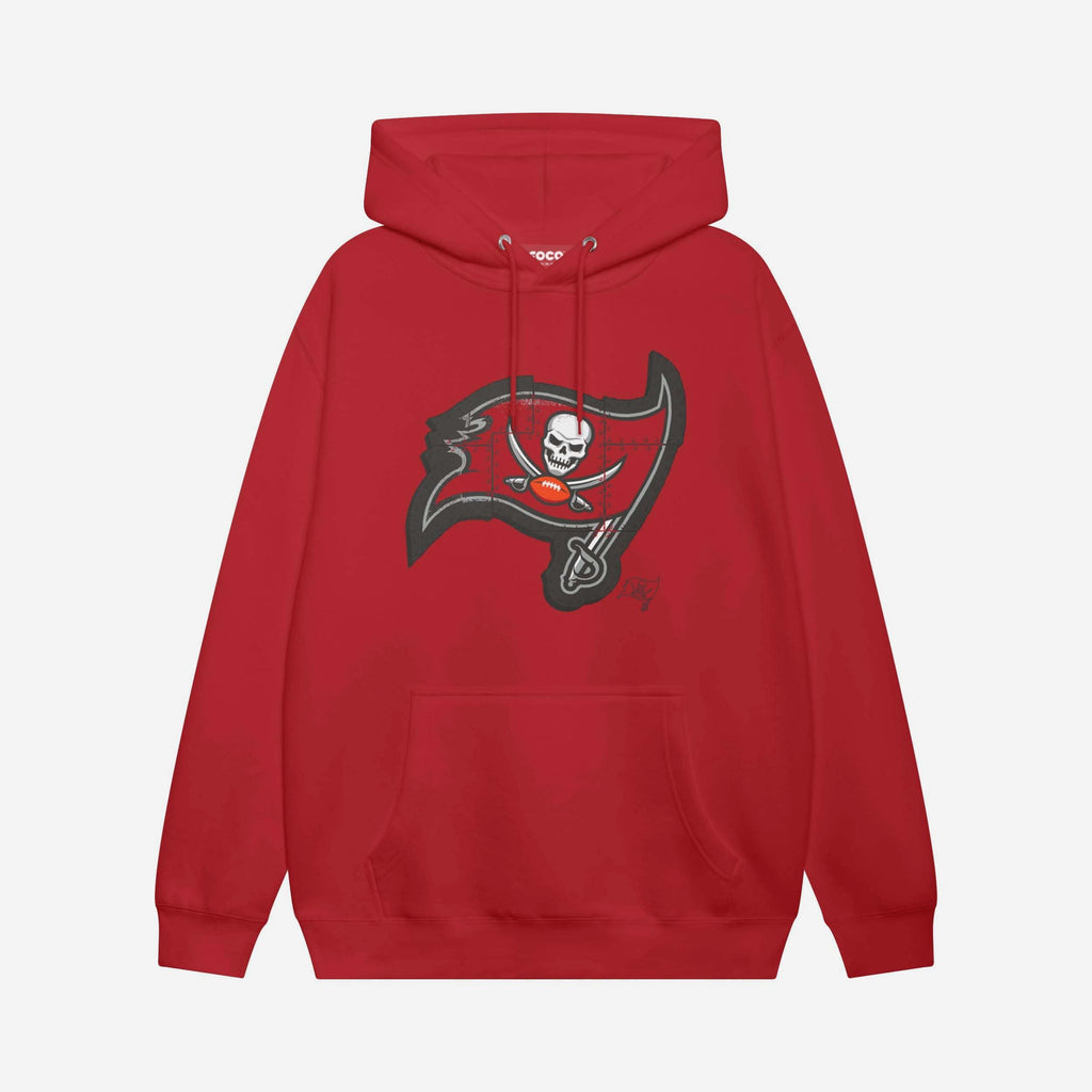 Tampa Bay Buccaneers Rivet Logo Hoodie FOCO S - FOCO.com