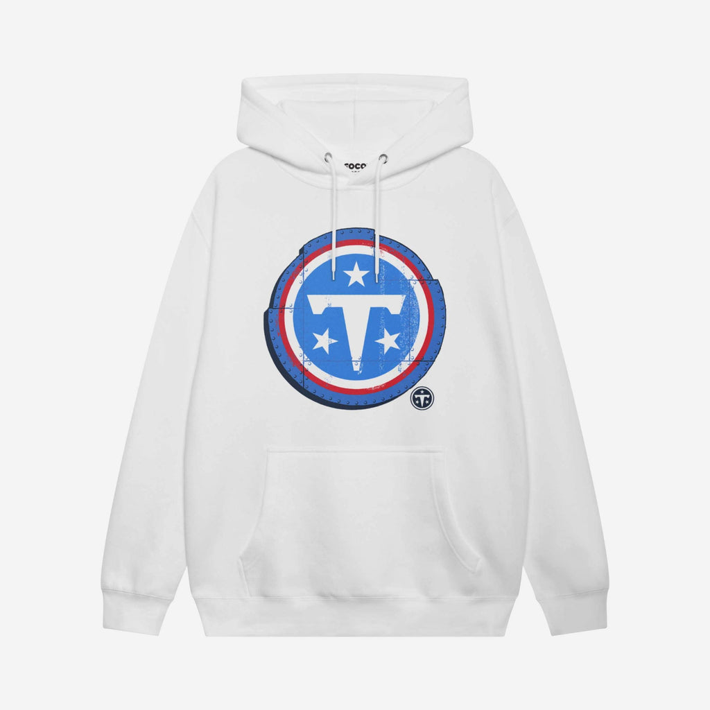 Tennessee Titans Rivet Logo Hoodie FOCO S - FOCO.com