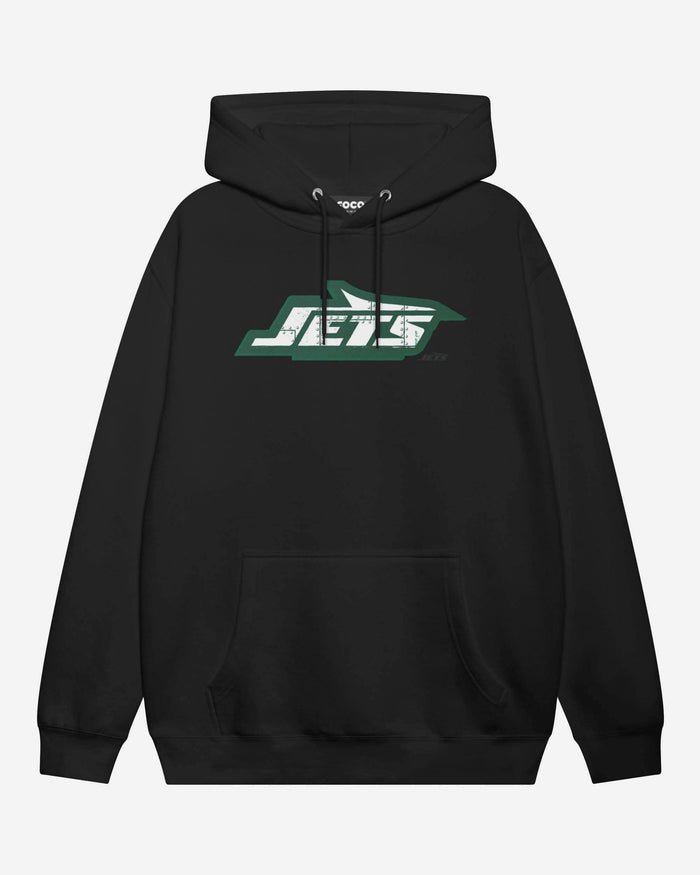 New York Jets Rivet Logo Hoodie FOCO S - FOCO.com