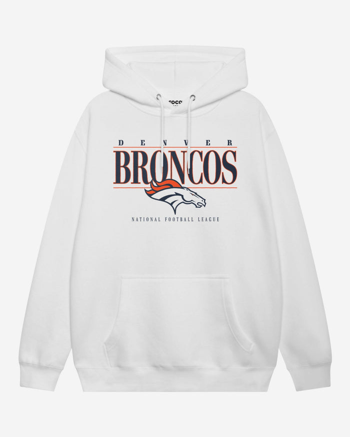 Denver Broncos Signature Bar Hoodie FOCO S - FOCO.com