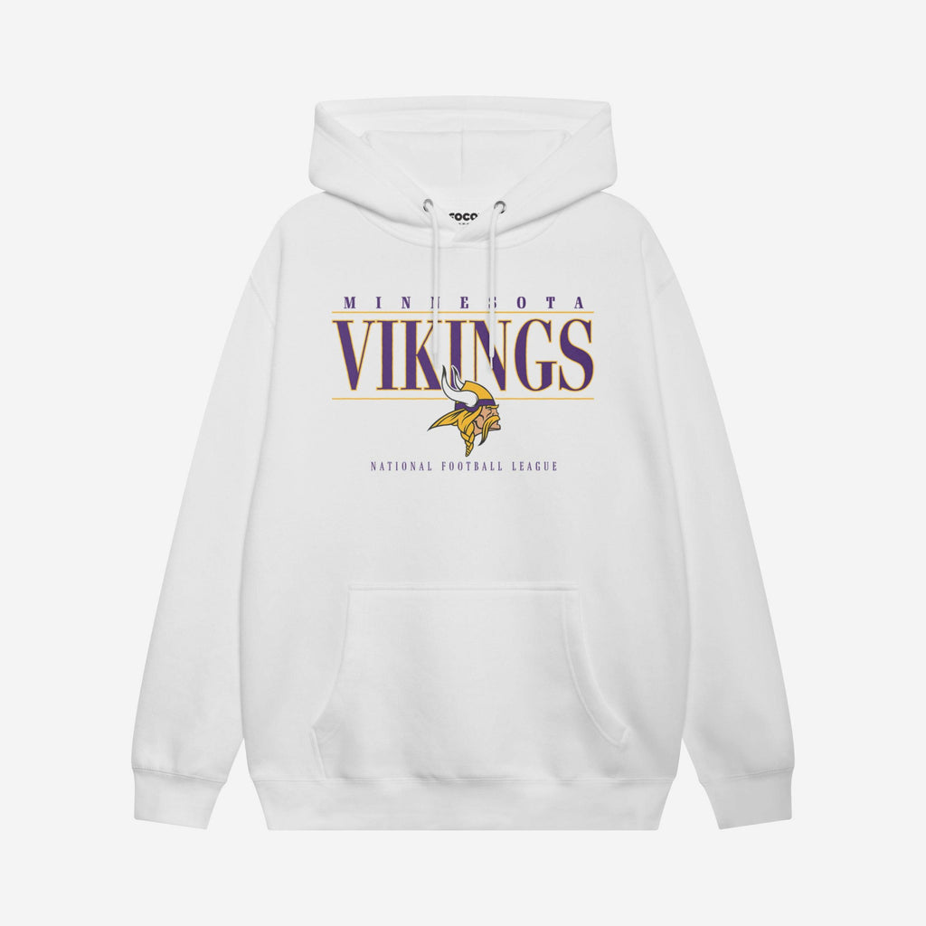 Minnesota Vikings Signature Bar Hoodie FOCO S - FOCO.com
