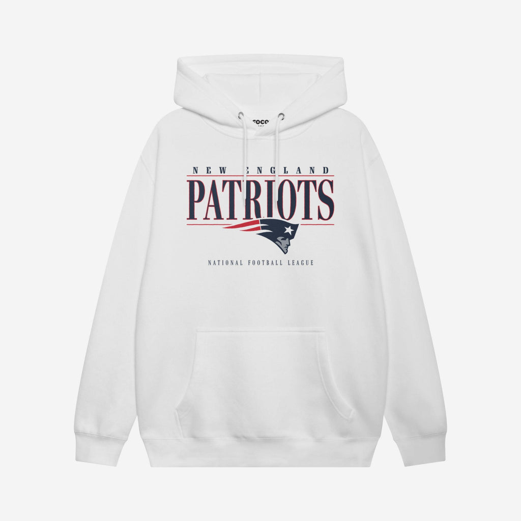 New England Patriots Signature Bar Hoodie FOCO S - FOCO.com