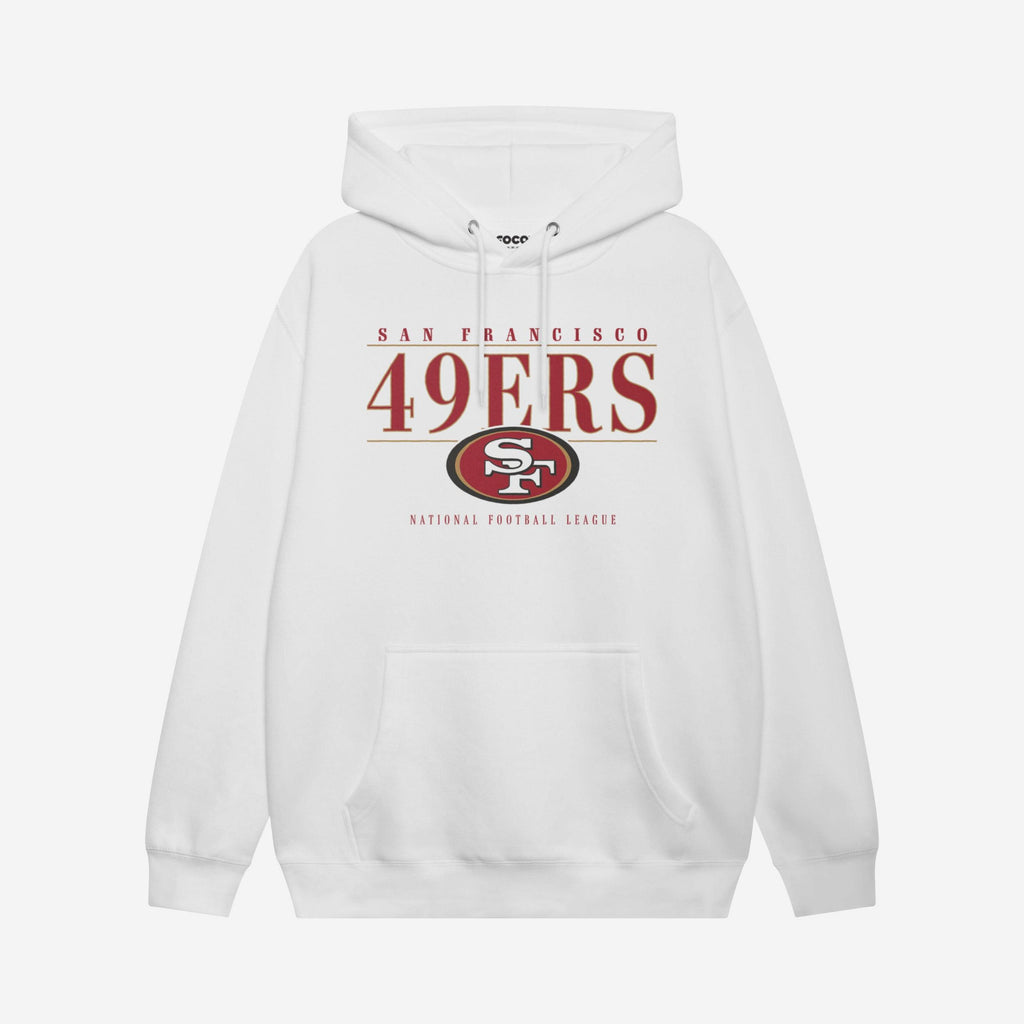 San Francisco 49ers Signature Bar Hoodie FOCO S - FOCO.com