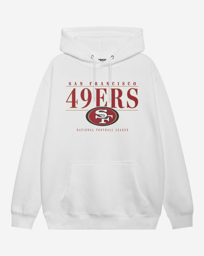 San Francisco 49ers Signature Bar Hoodie FOCO S - FOCO.com