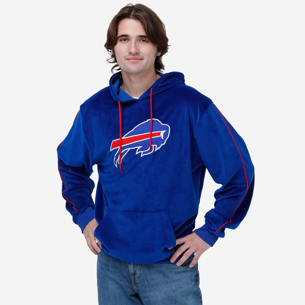 Buffalo Bills Velour Hooded Sweatshirt FOCO S - FOCO.com