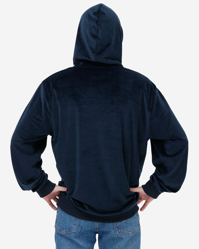 Chicago Bears Velour Hooded Sweatshirt FOCO - FOCO.com