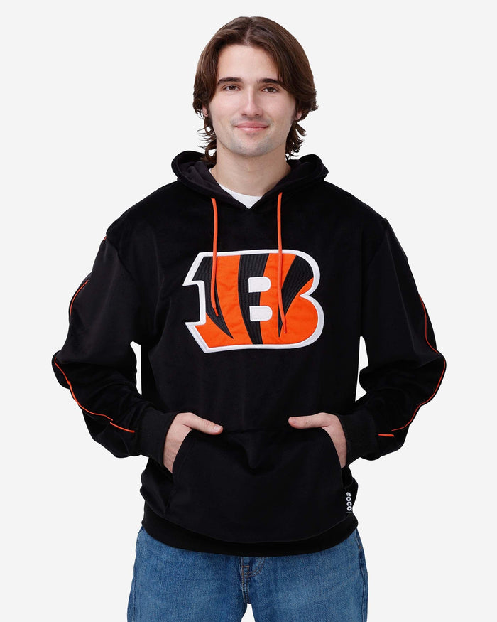 Cincinnati Bengals Velour Hooded Sweatshirt FOCO S - FOCO.com