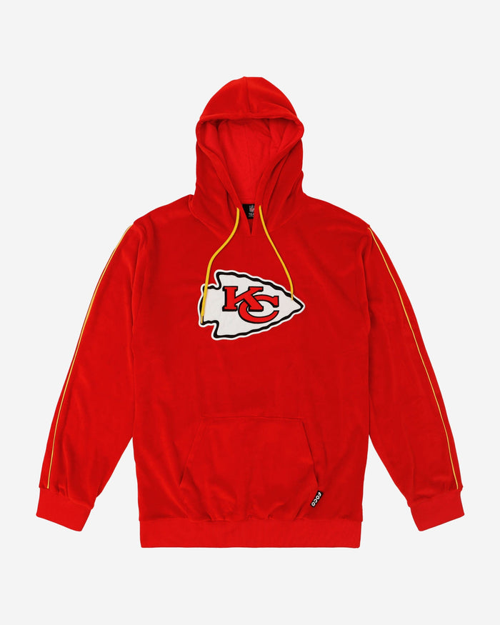 Kansas City Chiefs Velour Hooded Sweatshirt FOCO - FOCO.com