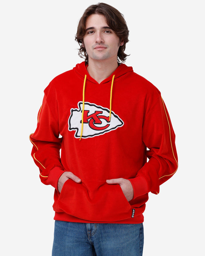 Kansas City Chiefs Velour Hooded Sweatshirt FOCO S - FOCO.com