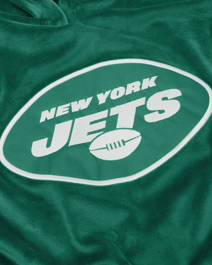 New York Jets Velour Hooded Sweatshirt FOCO - FOCO.com