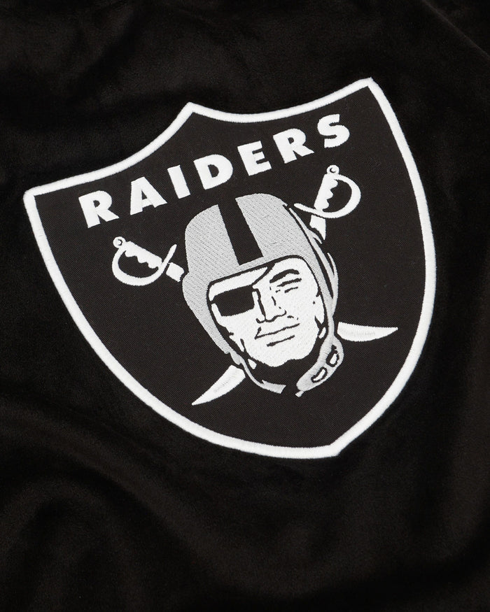 Las Vegas Raiders Velour Hooded Sweatshirt FOCO - FOCO.com