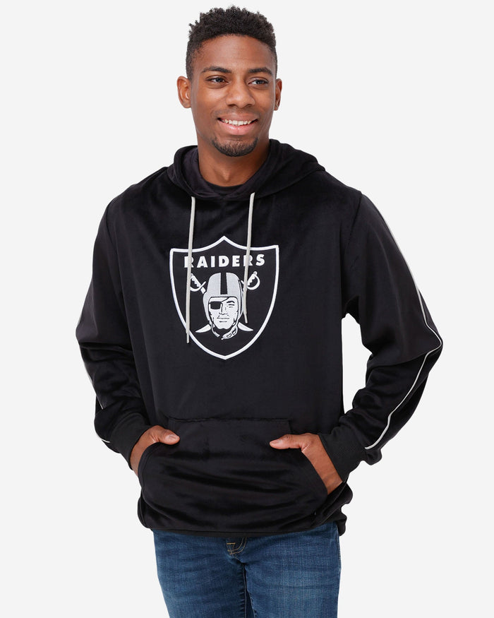 Las Vegas Raiders Velour Hooded Sweatshirt FOCO S - FOCO.com