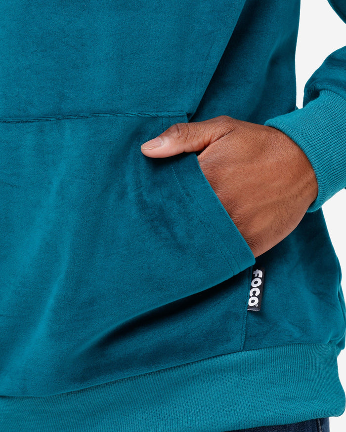 Philadelphia Eagles Velour Hooded Sweatshirt FOCO - FOCO.com