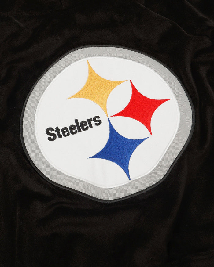 Pittsburgh Steelers Velour Hooded Sweatshirt FOCO - FOCO.com