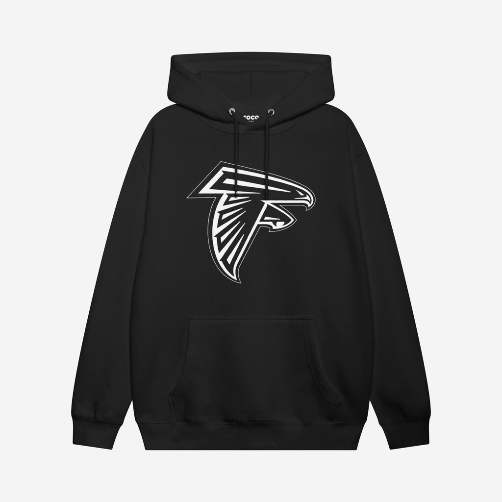 Atlanta Falcons White Logo Hoodie FOCO S - FOCO.com