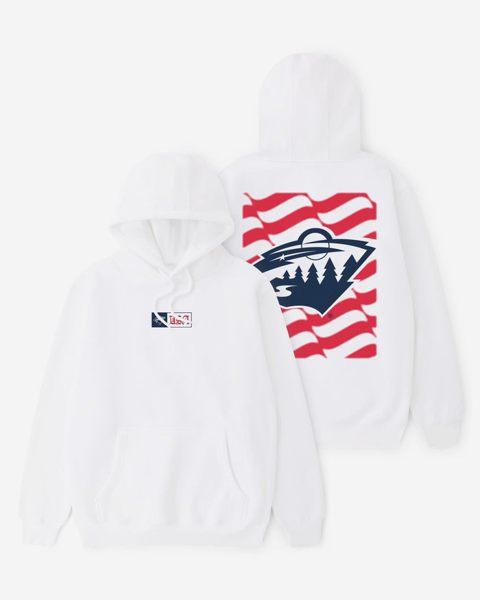 Minnesota Wild American Heritage Hoodie FOCO S - FOCO.com