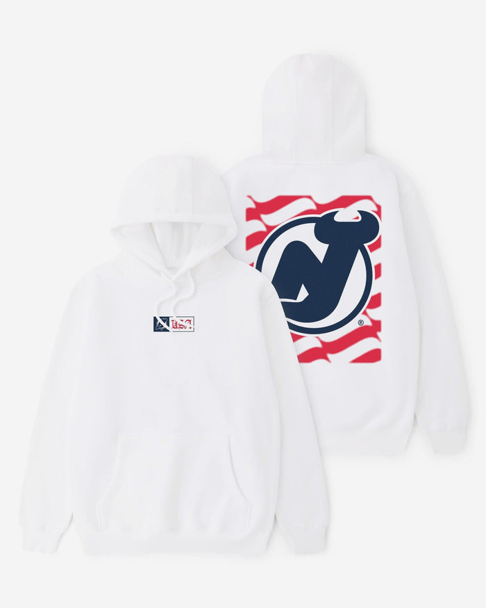 New Jersey Devils American Heritage Hoodie FOCO S - FOCO.com
