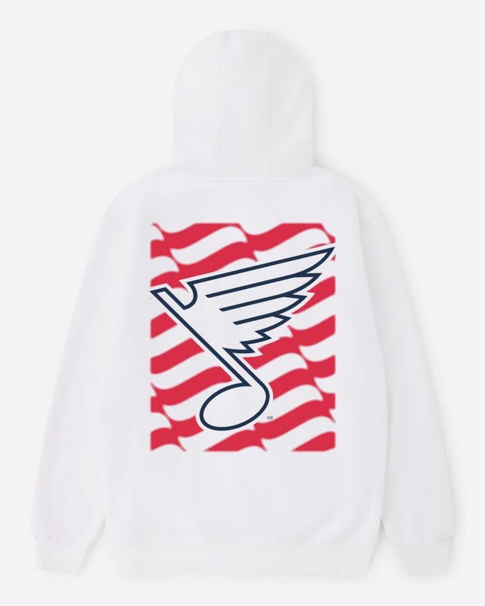 St Louis Blues American Heritage Hoodie FOCO S - FOCO.com